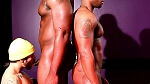 i joined the interracial threesome on the dancefloor