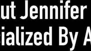 Dark Haired Jennifer White in Lingerie Gets Facial