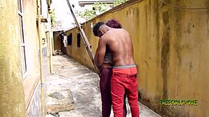 Intense Outdoor Sex With Monster Cock And Big Ass Bent Over