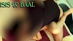 my first threesome in casting, husband joins for cuckold