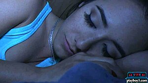 Hairy Brunette Gets Rescued And Fucked In The Ass By Firefighter!