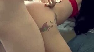 Drii Cordeiro's Intense Homemade Cowgirl Ride and Blowjob in Lingerie