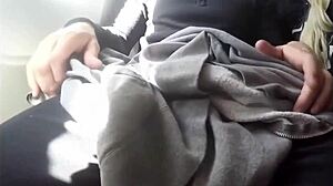 Sucking Skills on Display in Airplane Encounter