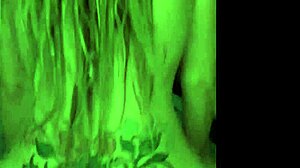 blonde rides cock in reverse cowgirl, orgasm explodes!