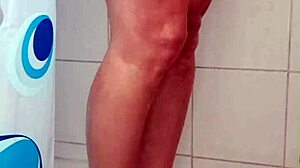 enjoying the shower with toys and masturbation in this preview