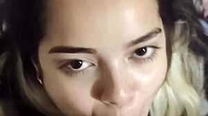 white moon compilation of deepthroat blowjob with facial