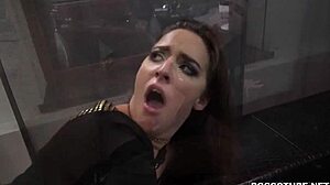 Amirah Adara, the brunette teen, opens her mouth for a hardcore blowjob and intense fucking session.