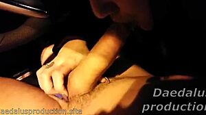 Point Of View Encounter in Car with Tattooed Goth