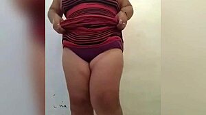 Gordibuena Undresses in Horny Homemade Solo Masturbation