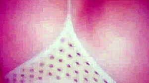 Mature Woman Poses Seductively on Her Side in Homemade Video