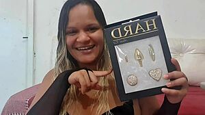 Camgirl Paty Bumbum Uses Mega Plug Anal for First Time in Hard Fetish Session