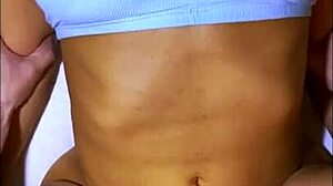 The stepmother of her friend loved being dominated in bed, and her lover couldn't resist her pleas despite the cheating.