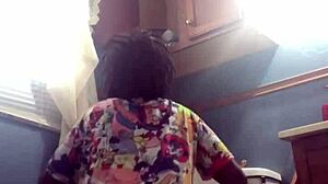 BLACK EBONY GIRL DANCES