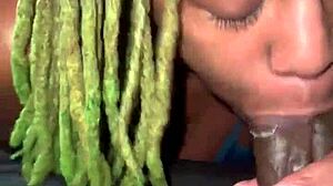 fat booty ebony in lingerie taking dick full