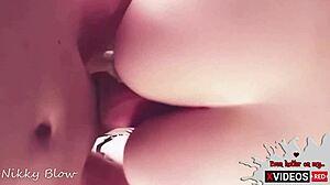 Hot Closeup Amateur Doggy Couple Bareback Sex From His POV!