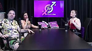 evelyn zain in sheer red lingerie reveals her cuckold fetish