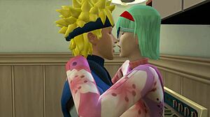 hey, sakura and bulma chat about sex then fuck naruto hard 😏