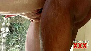 in flourish univ, lacy lennon and isiah maxwell with yumi sin, interracial cowgirl