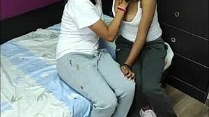 Samanta And Somer Engage In Lesbian Cardio With Tits And Pussy Play