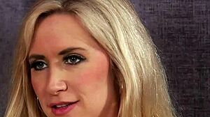 Frisky Stunner Receives Cumshot on Face and Swallows Every Drop of Jizz Eagerly