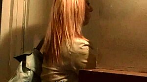 Crystal Frost Smokes A Cigar While Wearing Stockings And Lingerie