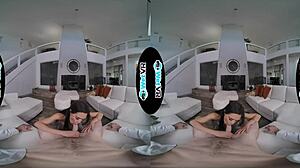 scarlet alexis gets fucked hard in first vr porn