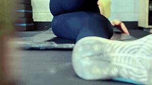 got so wet training at gym it dripped down my legs in public?