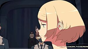 Neko Cat Girl in Hentai with Big Tits and Pussy Play