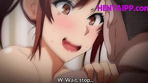 Hentai babe with big tits seduces her boss