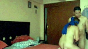 My Wife's First Threesome Adventure With Group