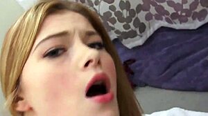 Petite Teen 18+ Teases in Solo Hd for Stepbrother's Obsession