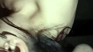 Mature MILF Prostitute Sucks Young Man's Cock with Deep Emotion