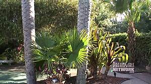 Two Hot Blondes With Poolside Masturbation!