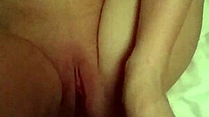 pregnant blonde gives footjob to big cock 😘