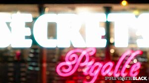 Rachel Adjani mounts big black cock