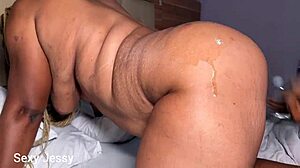 Fat BBW ass doggy styled hard