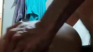 My man spanks me hard, I cry from pleasure