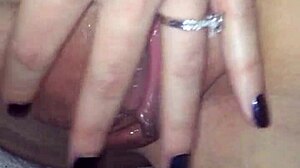 trimmed video of wet pussy masturbation scene