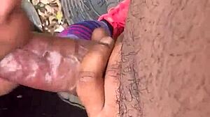 Watch this freak deepthroat outside? It's so intense!