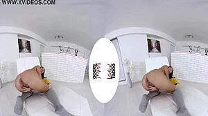 Kitty Rhapsody explores taboo pleasures with shaved pussy.