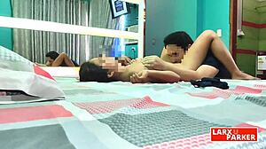 Room casting: roxy 21 asian teen gets pussy licked until she cums