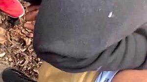 Watch this freak deepthroat outside? It's so intense!