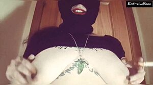 What are you watching while smoking a cigarette?