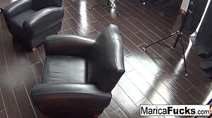 hottie marica hase records herself masturbating