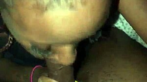 Ebony Thot Deepthroats Big Black Cock