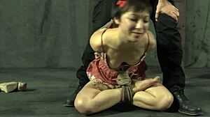 Amateur Sadomasochism Scene Featuring Bondage And Discipline Techniques With Whips And Restraints