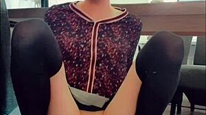 Annemieke Takes Dildo Deep in Assfucking Anal Moaning Session