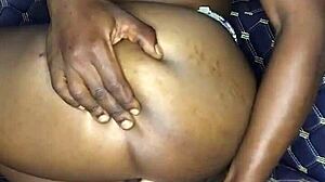 12 Inch Dildo Causes Thigh Shaking