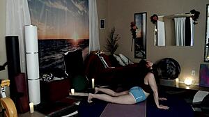 Girlfriend teaches lesson on small tits