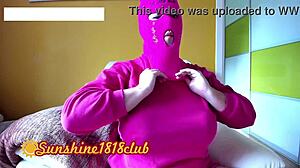 i'm the big boobs ski mask girl on webcam live on october 20th
